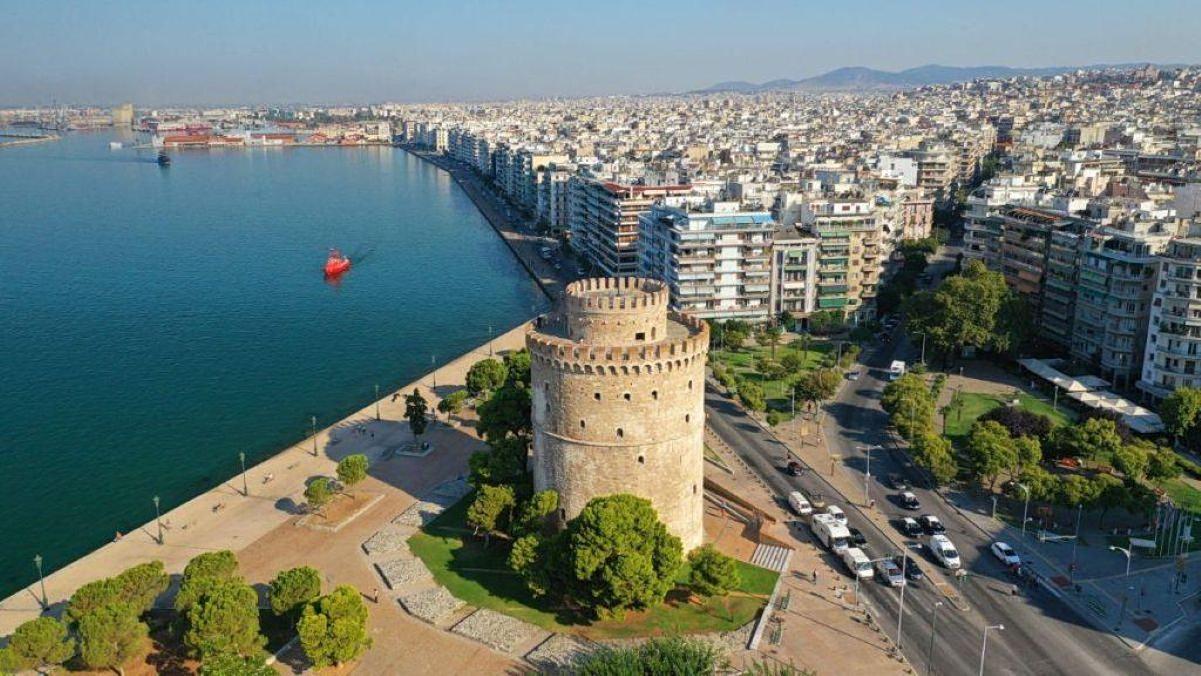Λευκός Πύργος Θεσσαλονίκης – Δορυφορικά και επίγεια συστήματα στη Θεσσαλονίκη από τη ΛΥΡΑ ΑΕΒΕ